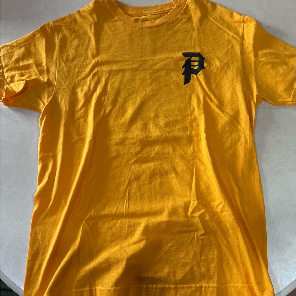 Yellow T-Shirt with Black Logo